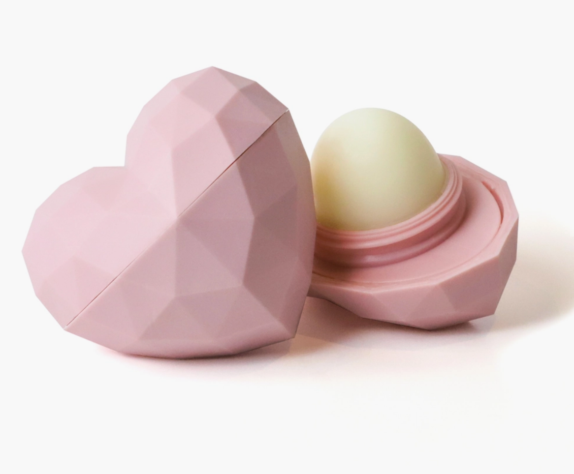 Pink Heart Lip Balm