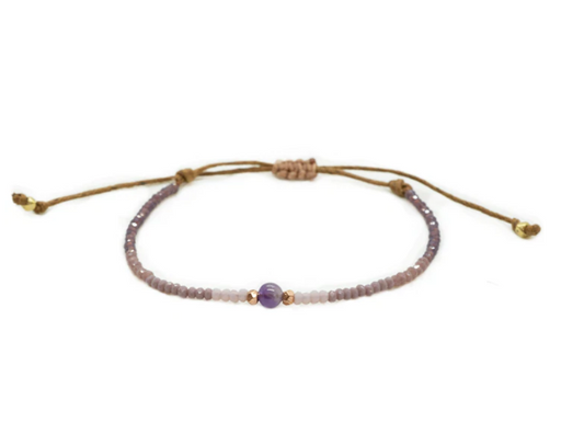 Amethyst Goddess Bracelet