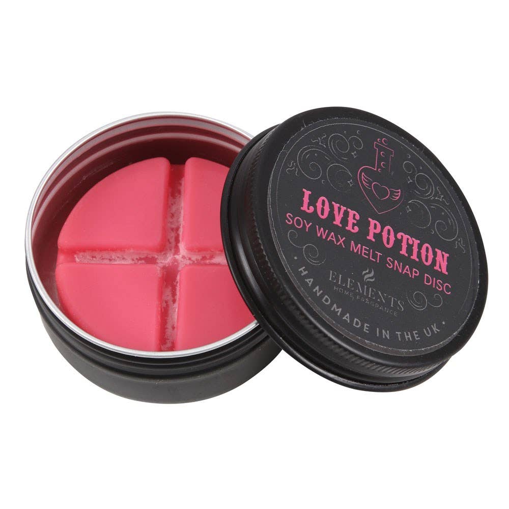 Love Potion Soy Wax Melt Snap Disc