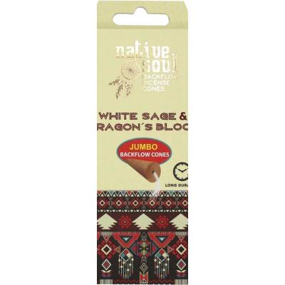 White Sage & Dragon Blood Cones