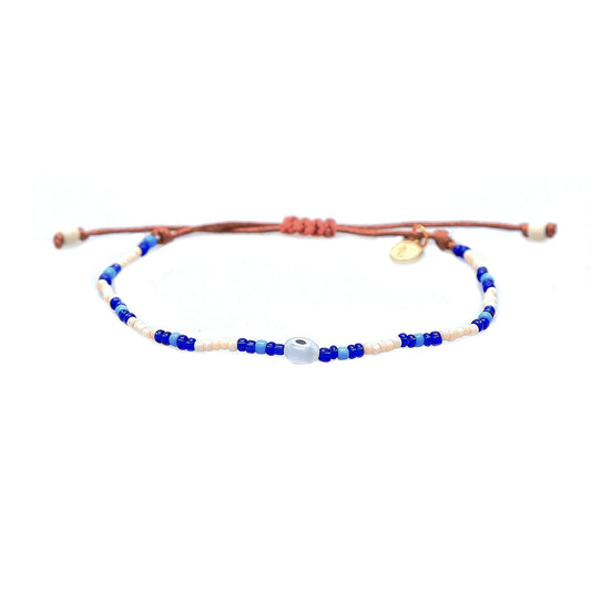 Clarity + Mindfulness Evil Eye Bracelet