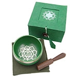 Heart Chakra Singing Bowl Set