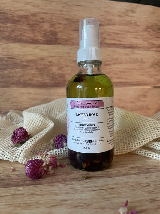 Sacred Rose Infused Body Oil