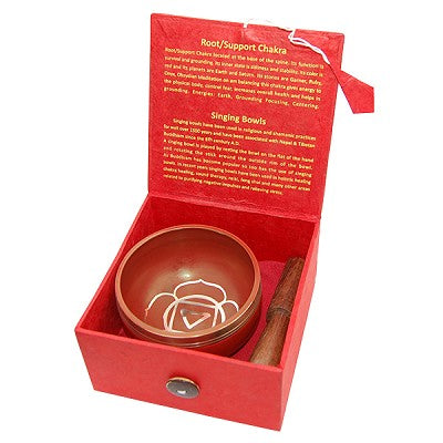 Root Chakra Singing Bowl Set