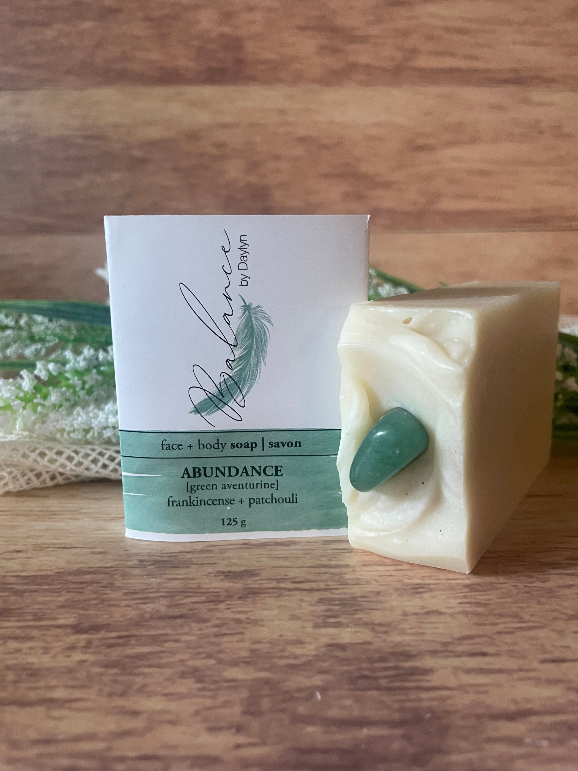 explore the meaning of abundance and leadership through our  crystal bar soap. bring the abundance you have always desired in your life. made in canada by daylyn, available online and in-store, newmarket. 
