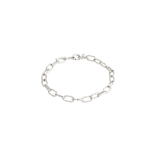 Pause Cable Chain Bracelet-Silver