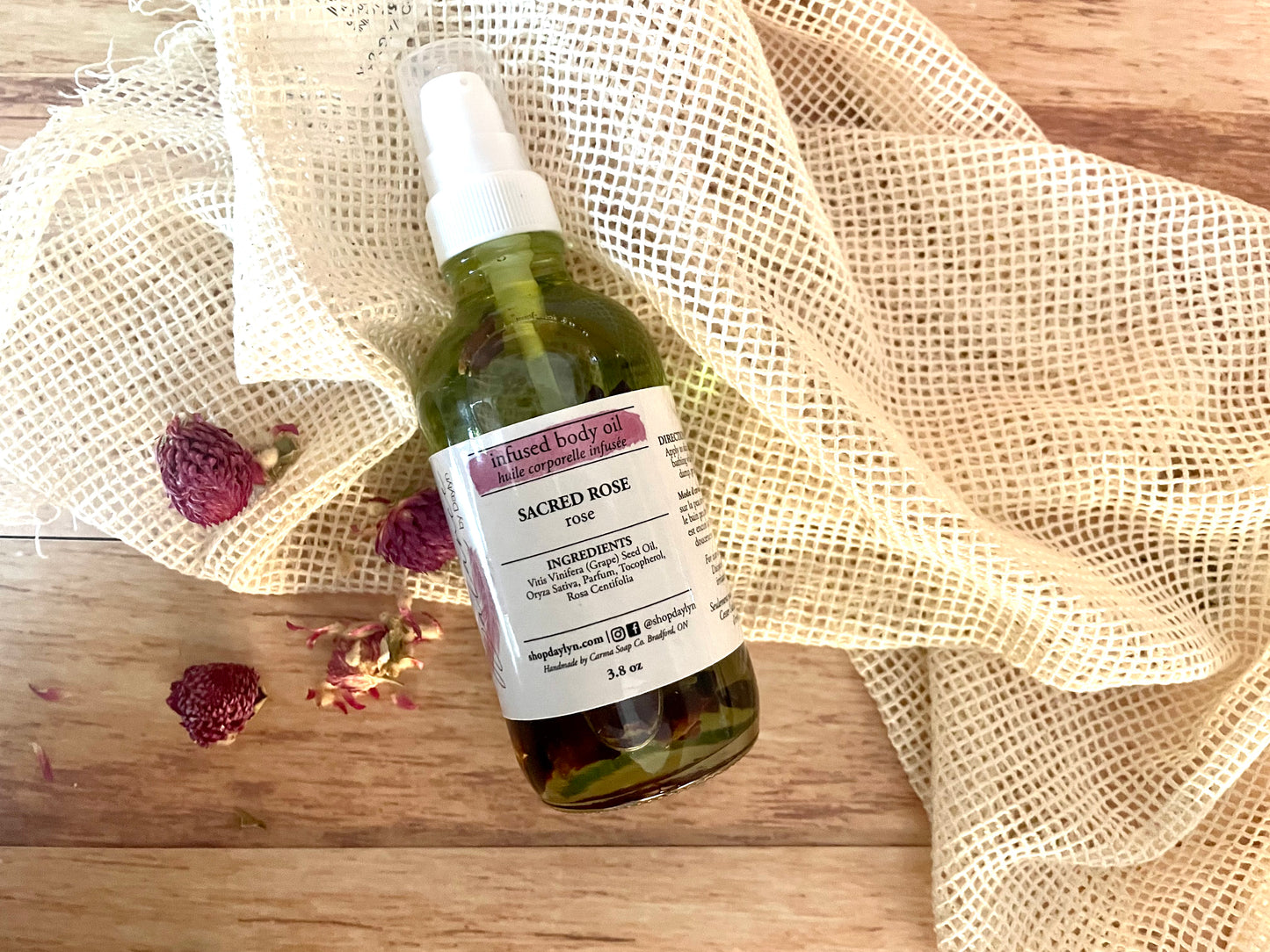 Sacred Rose Infused Body Oil