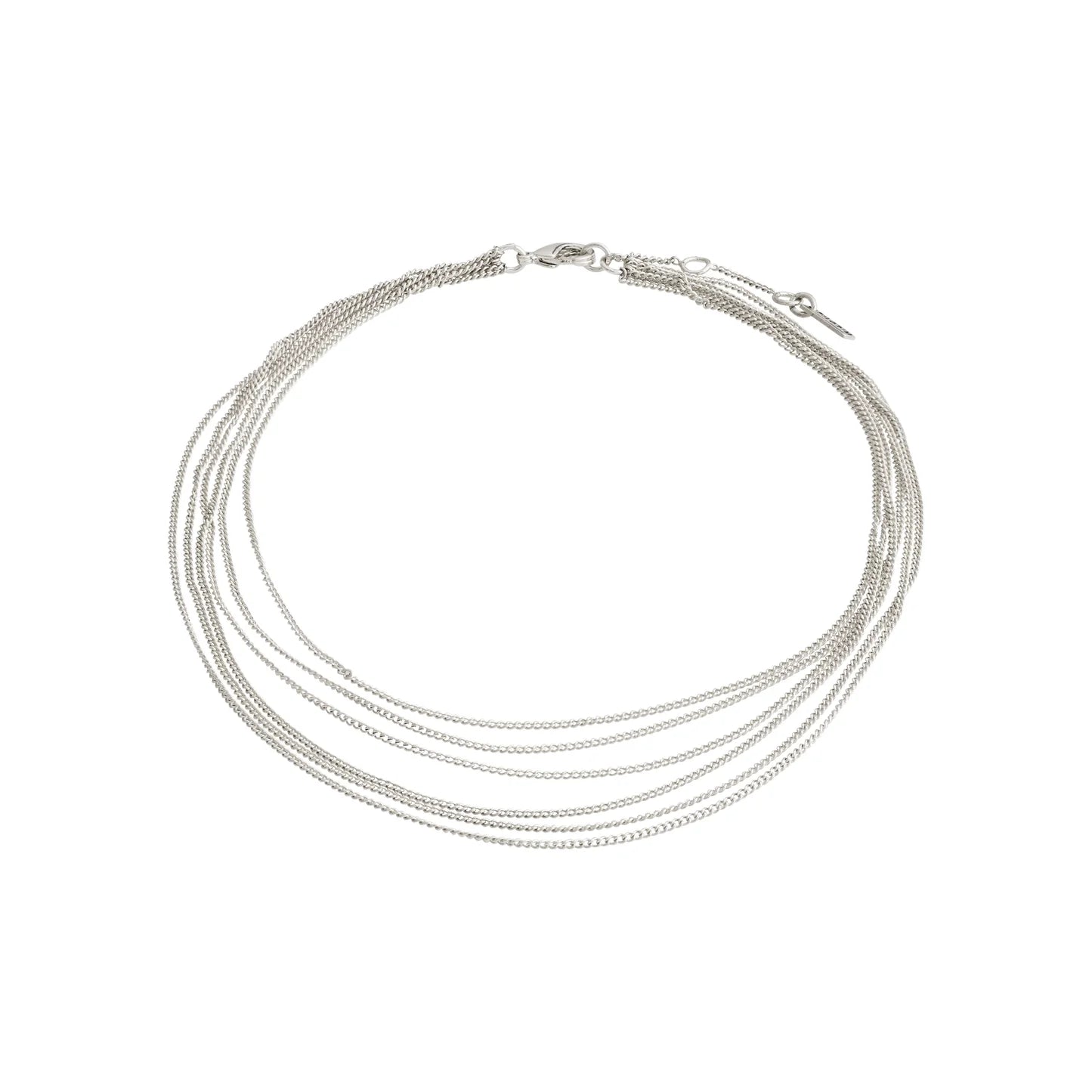 Pause Ankle Chain- Silver