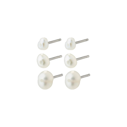 Edil Freshwater Pearl Earrings Set