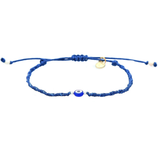 Karma + Faith Evil Eye Braided Bracelet