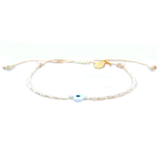 Purity + Focus Evil Eye Braided Bracelet