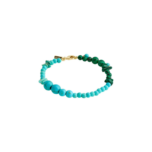 Soulmates Turquoise & Malachite Bracelet