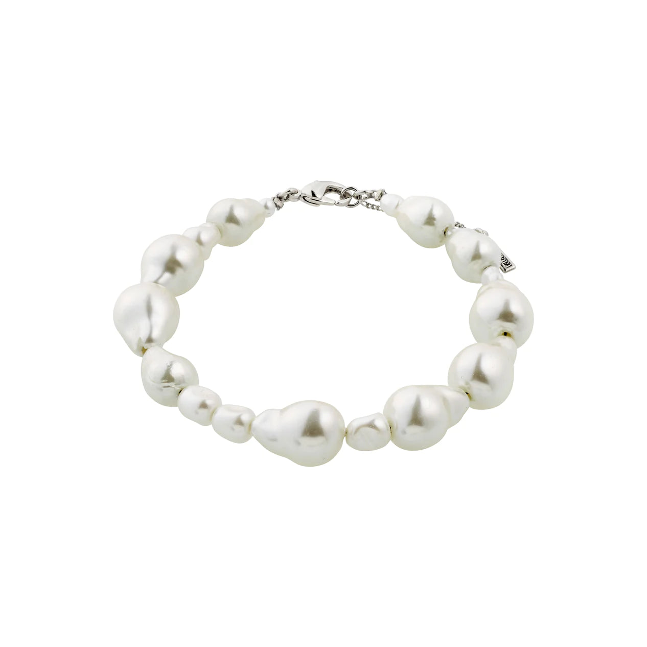 Willpower Pearl Bracelet-Silver
